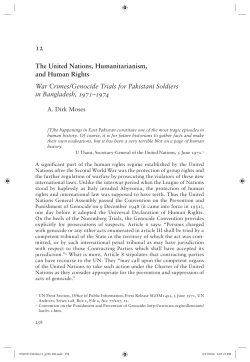 Human Rights in the Twentieth Century