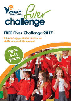 ages 5-11 years - Fiver Challenge