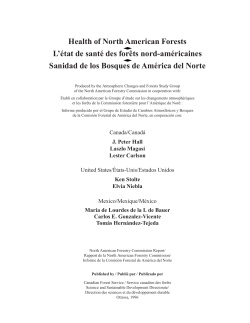 Health of North American Forests