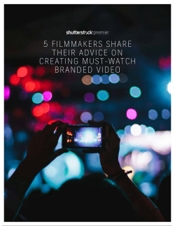 5 filmmakers share their advice on creating must-watch