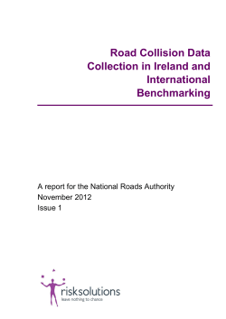 Road Collision Data Collection in Ireland and International