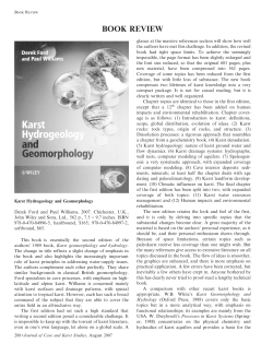book review - National Speleological Society