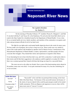Neponset River News - Neponset River House