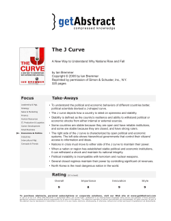 The J curve - The Economist