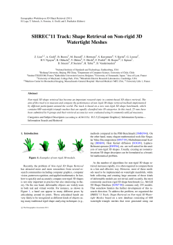 SHREC`11 Track: Shape Retrieval on Non-rigid 3D - Reuter