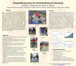 Body Geometry - The University of Texas at El Paso