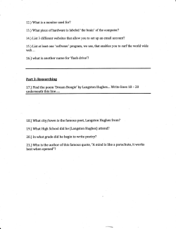 16.) what is another name for`flash drive`? - Home