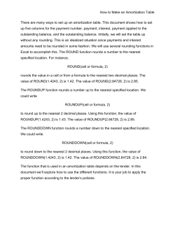 How to Make an Amortization Table There are many