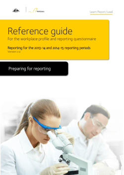 Reference guide