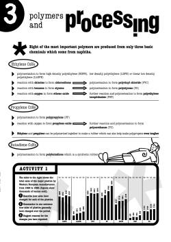 Polymers and processing