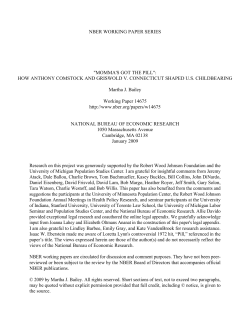 " Momma`s Got the Pill": How Anthony Comstock and Griswold v