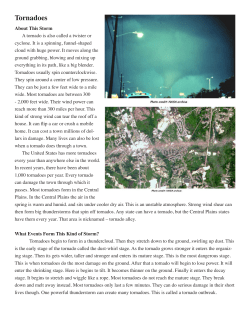 Tornadoes - Exploring Nature