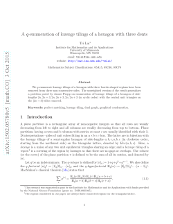 A $ q $-enumeration of lozenge tilings of a hexagon with three dents