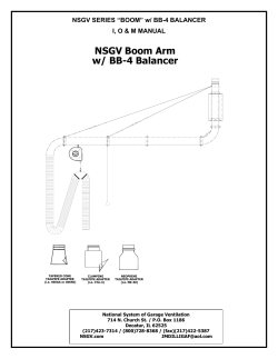 BOOM with BB-4 - National System of Garage Ventilation, Inc.