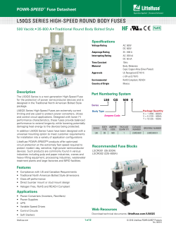 l50qs series high-speed round body fuses