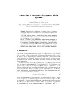 A novel class of automata for languages on infinite alphabets