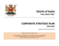 Corporate Strategic Plan