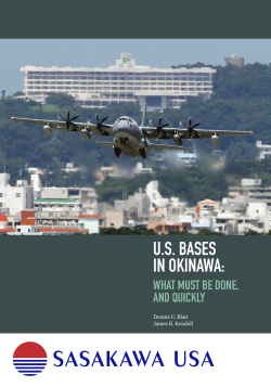 us bases in okinawa - Sasakawa Peace Foundation USA