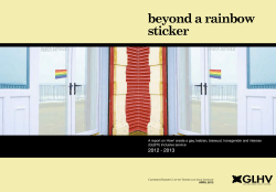 beyond a rainbow sticker