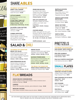 PRETZELS - The Brass Tap