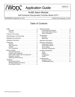ALM2 Alarm Module - Taco Comfort Solutions
