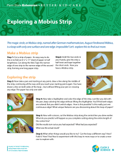 Explore a Mobius Strip