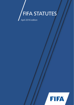 FIFA Statutes