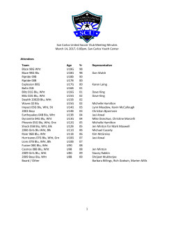 SCU Club Meeting Minutes 14-Mar-2017 - Draft