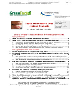 Level 2 - GreenFacts