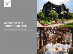 here - Fairmont Hotels