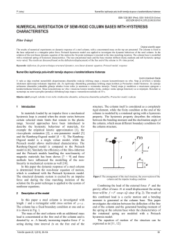 NUMERICAL INVESTIGATION OF SEMI