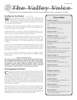 November 2007 - US Intranet Home