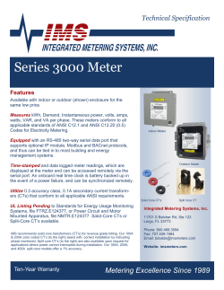 Series 3000 Meter