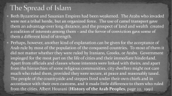 Regional Civilizations: The Byzantine Empire and the Spread of Islam