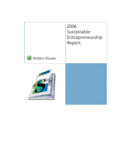Sustainability Report