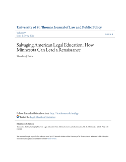 Salvaging American Legal Education: How