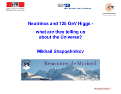 Neutrinos and 125 GeV Higgs - what are they telling us about the