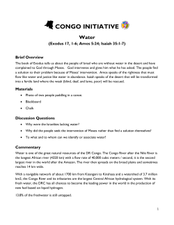 CONGO INITIATIVE - Global Ministries
