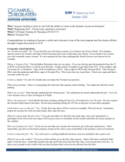 (Beginning Surf) Summer 2013