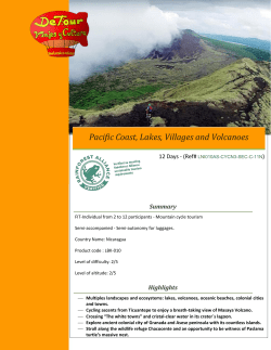Pacific Coast, Lakes, Villages and Volcanoes