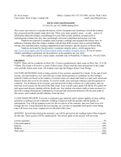 Film and Colonialism