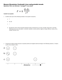 Question: How are electrons &ldquo;arranged&rdquo; in an atom?