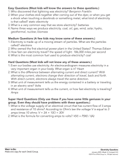 Easy Questions (Most kids will know the answers to these questions