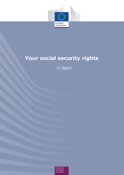 Your social security rights - European Commission