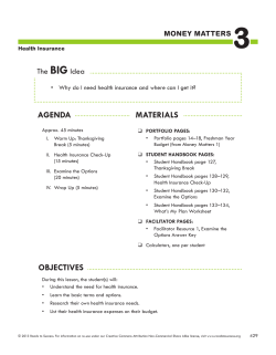 Health Insurance - College in Colorado