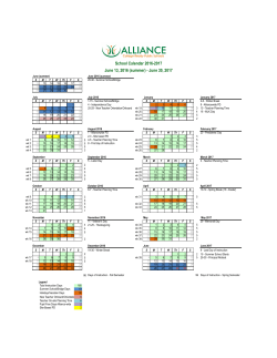 School Calendar