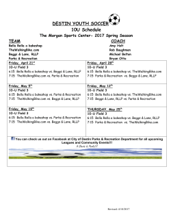 10U - City of Destin