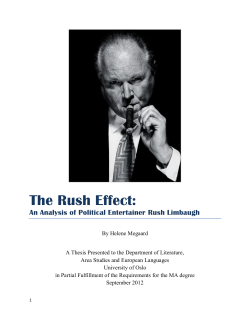 The Rush Effect