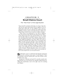 Small-Claims Court - American Bar Association