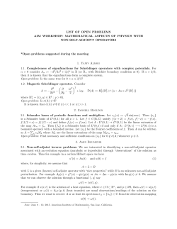 Mathematical aspects of physics with non-self